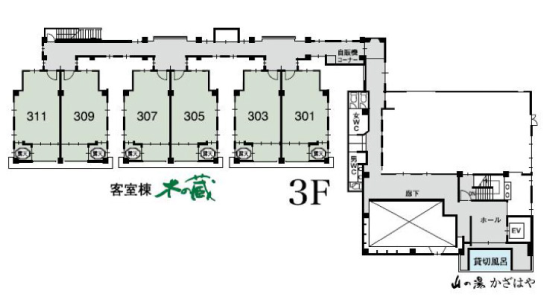 木の蔵：間取り図